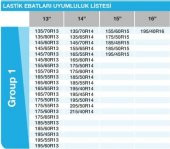 NKT GROUP  Araç Lastiği Kar Çorabı Yüksek Kalite Kırmızı Group-1 - 4