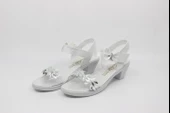 Zerhan Kız Çocuk Şeffaf Tek Bantlı Taşlı Topuklu Abiye Ayakkabı thumbnail 11