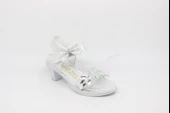 Zerhan Kız Çocuk Şeffaf Tek Bantlı Taşlı Topuklu Abiye Ayakkabı thumbnail 5