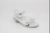 Zerhan Kız Çocuk Şeffaf Tek Bantlı Taşlı Topuklu Abiye Ayakkabı thumbnail 9