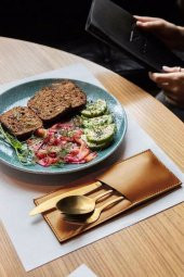 Modern 4lü Taba Deri Kaşıklık thumbnail 2