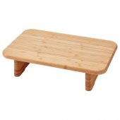 Bambu Ayak Destekli Kesme Tahtası 35x22 cm MeridyenDukkan Sunum Gereçleri - 1