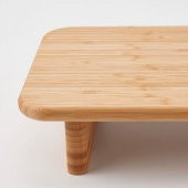 Bambu Ayak Destekli Kesme Tahtası 35x22 cm MeridyenDukkan Sunum Gereçleri - 2