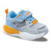 Jump 27016 Mavi - Turuncu Erkek Çocuk Spor Ayakkabı - 1