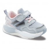 Jump 27016 Açık Gri - Açık Pembe Kız Çocuk Spor Ayakkabı - 1