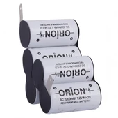 King K815 Vega Uyumlu ORION 6.0v 2200mAh Şarjlı Süpürge Pili - 3