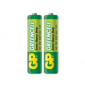 GP Greencell AAA İnce Kalem Pil 2li Shrink - 1