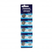 Panasonic CR1632 3V Lityum Pil 5li Paket - 1