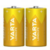 Varta 4114 Longlife Alkalin C Orta Boy Pil 2li Paket - 2