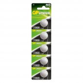 GP CR2025 3V Lityum Pil 5li Paket - 1
