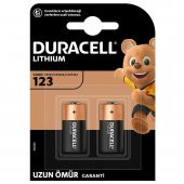 Duracell Cr123a 3V Lityum Pil 2Li Paket - 3