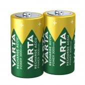 Varta 56714 Power 3000mAh C Şarj Edilebilir Orta Boy Pil 2li Paket thumbnail 2