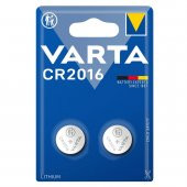 Varta CR2016 3V Lityum Pil 2li Paket - 1