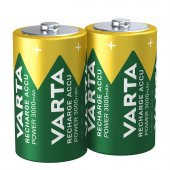 Varta 56720 Power 3000mAh D Şarj Edilebilir Büyük Pil 2li Paket thumbnail 2
