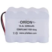 Fakir RCT144 Turbo Uyumlu Orion 14.4v 2200mAh Şarjlı Süpürge Pili - 1