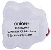 Arzum Eterno Serisi Uyumlu Orion 9.6v 2200mAh Şarjlı Süpürge Pili - 1
