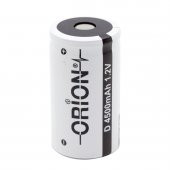 Orion 1.2V Ni-Cd D 4500mAh Büyük Boy Şarj Edilebilir Pil - 1
