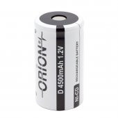 Orion 1.2V Ni-Cd D 4500mAh Büyük Boy Şarj Edilebilir Pil - 2
