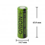 Orion 1.2V Ni-Mh 4/5Aa 1500Mah Şarj Edilebilir Pil - 4