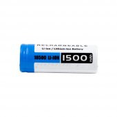 Orion 18500 3.7V 1500mAh Şarj Edilebilir Li-ion Pil thumbnail 2