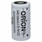 Orion 1.2V Ni-Cd 5/4SC 2300mAh Şarj Edilebilir Pil - 1