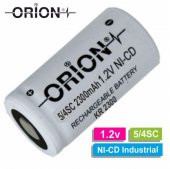 Orion 1.2V Ni-Cd 5/4SC 2300mAh Şarj Edilebilir Pil - 2
