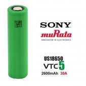 Sony Vtc5 18650 3.7V 2600Mah 30A Li-İon Şarj Edilebilir Pil - 1