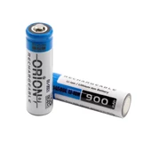 Orion 14500L 3.7V 900mAh AA Lityum İyon Şarj Edilebilir Kalem Pil - Başlı thumbnail 3