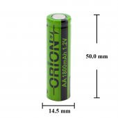 Orion 1.2v Ni-Mh AA 1800mAh Şarj Edilebilir Kalem Pil - 4