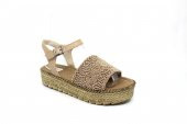 Zerhan Kadın Makrome Örgü Dolgu Taban Sandalet Ayakkabı - 2