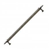 Çekmece Dolap Kapak Kulpu Kulbu 224 mm Antik Gümüş Lüx Metal Kulp - 1