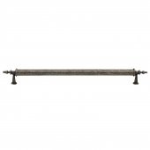 Çekmece Dolap Kapak Kulpu Kulbu 224 mm Antik Gümüş Lüx Metal Kulp - 4