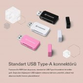 Transcend TS-RDF5R SD/microSD USB 3.1 Kart Okuyucu Pembe - 4