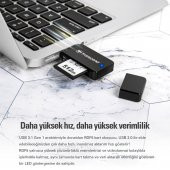 Transcend TS-RDF5R SD/microSD USB 3.1 Kart Okuyucu Pembe - 5