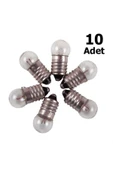 Mini Ampül, Deney Setleri Için, 2,5 V 10 Adet - 2