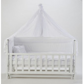 Baby Tech Extra 60x120 Lake Anne Yanı Beşik / Beyaz - 1