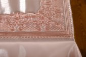 Finezza Gisella Güpürlü Monoray Pudra Sofra Takımı 8kişlk 160x230cm17Prç  - 1230 - 6