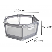 Holmen Top Havuzu Eğlence Parkı /Gri - 5
