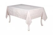 Finezza Aslı Lüx Jakar Polycotton TP Gri Masa Örtüsü 160x220 cm - 1055 - 1237 - 8
