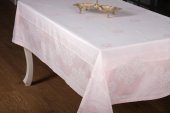 Finezza Viyana Lüx Jakar  Kumaş Pudra Masa Örtüsü  Dikdörtgen 160x220 cm - 1238 - 4