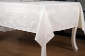 Finezza Aslı Lüx Jakar Polycotton TP Kumaş  Masa Örtüsü 160x300 cm - 1239 - 4