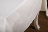 Finezza Aslı Lüx Jakar Polycotton TP Kumaş  Masa Örtüsü 160x300 cm - 1239 - 6