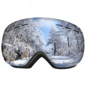 UV400 Korumalı Antisis Özellikli 3 Katmanlı Aynalı Snowboard Kayak Gözlüğü - 1