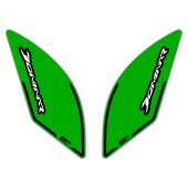 GP Kompozit Bajaj Dominar 250 / 400 2017-2024 Uyumlu Yan Pad Yeşil - 2