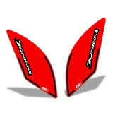 GP Kompozit Bajaj Dominar 250 / 400 2017-2024 Uyumlu Yan Pad Kırmızı - 4