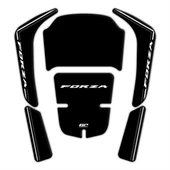 GP Kompozit Honda Forza 250 2018-2025 Uyumlu Tank Pad Siyah - 6