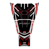 GP Kompozit Honda PCX 125 2021-2024 Uyumlu Tank Pad Kırmızı - 2