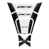 GP Kompozit Honda PCX 125 / 150 2018-2020 Uyumlu Tank Pad Beyaz - 5