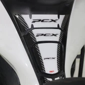 GP Kompozit Honda PCX 125 / 150 2018-2020 Uyumlu Tank Pad Beyaz - 2