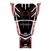 GP Kompozit Honda PCX 125 2021-2024 Uyumlu Tank Pad Kırmızı - 4